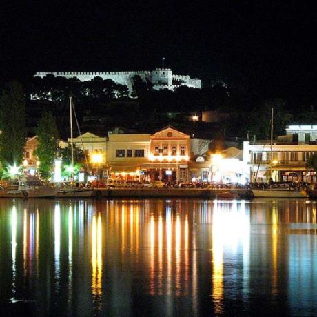 Port by night, Mytilini, MYTILINI (Town) LESVOS