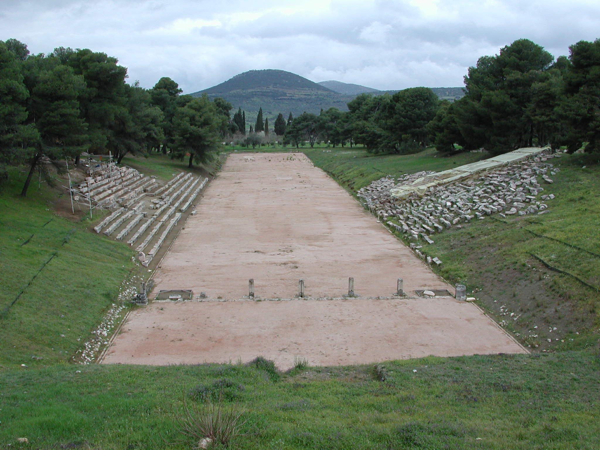 Ancient stadium of Asklepieion at Epidaurus ASKLEPIEION OF EPIDAURUS (Ancient sanctuary) ARGOLIS