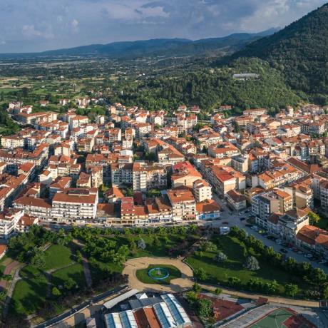 Aerial View, FLORINA (Town) MAKEDONIA WEST