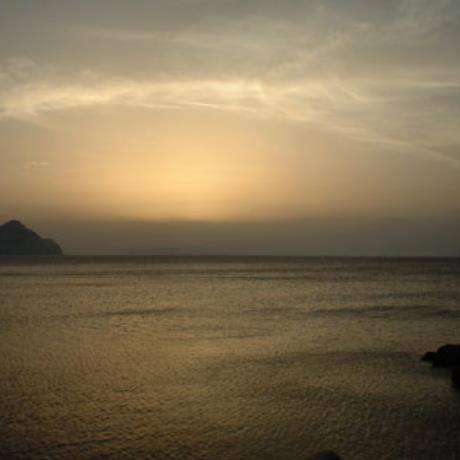 Clouded sunset at Egiali, EGIALI (Port) AMORGOS