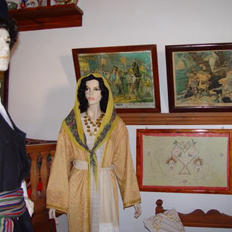 Local costumes at Antimachia Traditional House, ANTIMACHIA (Small town) KOS