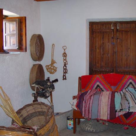 Interior view of the store room of Antimachia Traditional House, ANTIMACHIA (Small town) KOS