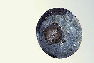 A bronze shield from the Ideon Andron Cave IDI (Mountain) RETHYMNO