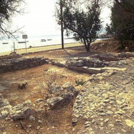 The site of the ancient city in Marathi, MINOA (Ancient city) CRETE