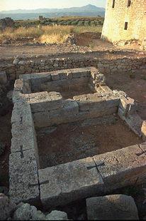 Ancient Greek temple in Aptera APTERA (Ancient city) SOUDA