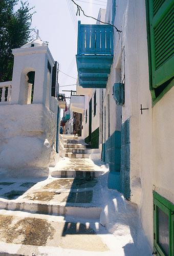 Narrow street at Nissyros town NISYROS (Port) DODEKANISSOS