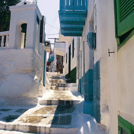 Narrow street at Nissyros town, NISYROS (Port) DODEKANISSOS