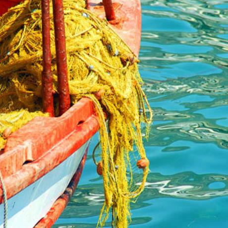Detail from fishing boat, TRIKERI (Small town) SOUTH PELION