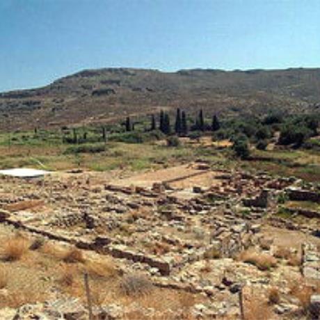 Minoan site in Palaikastro , PALEKASTRO (Small town) ITANOS