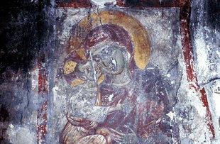 A fresco in Agios Georgios Church, Vori VORI (Village) HERAKLIO