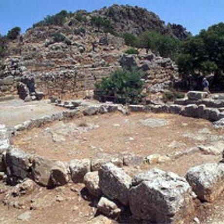 The Agora of the ancient city, Lato, LATO ETERA (Ancient city) AGIOS NIKOLAOS
