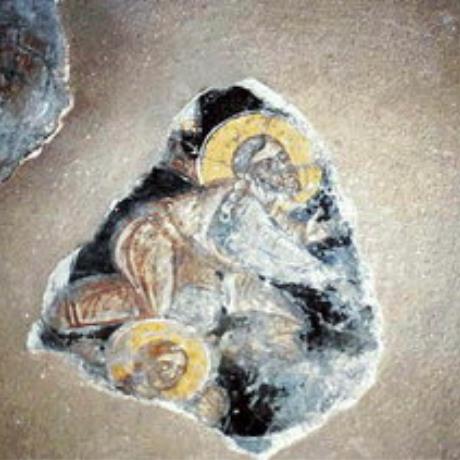 A fresco in Agios Ioannis Church, Kissos, KISSOS (Village) LAMBI