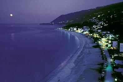 Agios Ioannis beach in the evening AGIOS IOANNIS PILION (Port) ZAGORA-MOURESI