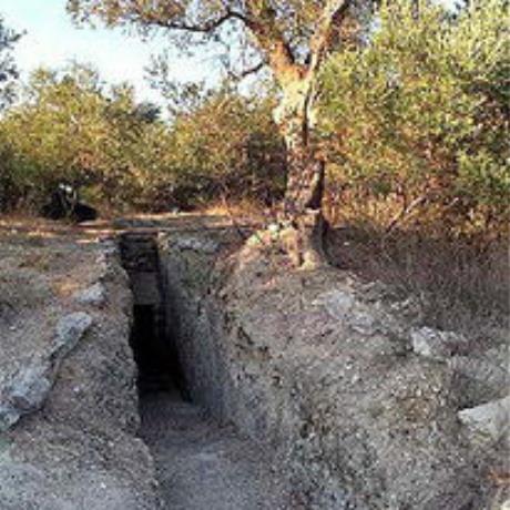 The Minoan tholos tomb in Kournas, KOURNAS (Village) GEORGIOUPOLI
