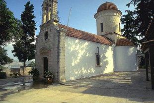 The Byzantine church of the Panagia in Tsikalaria TSIKALARIA (Village) SOUDA