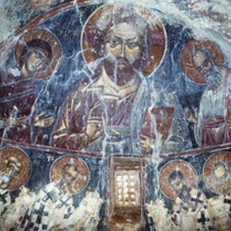 A 14C fresco in Agia Marina Church in Kalogeros, KALOGEROS (Village) SYVRITO