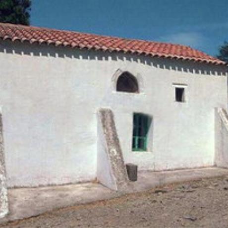 The lintel of the original door of the Panagia in Anisaraki, Kandanos, ANISSARAKI (Settlement) KANDANOS