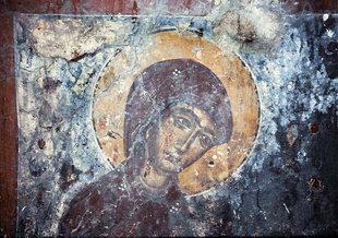 A fresco in Agios Ioannis Church in Agios Ioannis AGIOS IOANNIS (Village) KOURITES