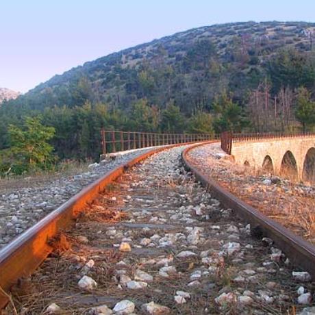 Deserted Railroad tracks, MANARIS (Village) VALTETSI
