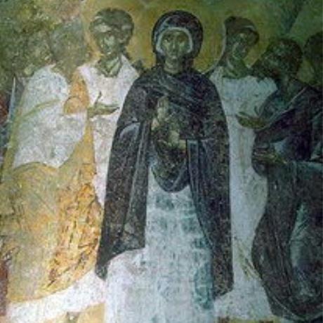 A fresco in Agios Pandeleimonas Church, Pigi, PIGI (Settlement) KASTELI
