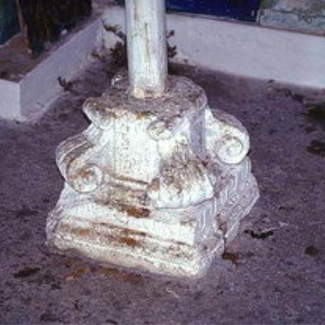 A detail of a candle holder in the Panagia Church, Kastri, KASTRI (Settlement) GEROPOTAMOS