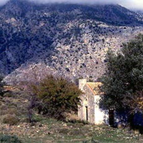The Byzantine church of Timios Stavros near Varsamonero Monastery, VORIZIA (Village) ZAROS