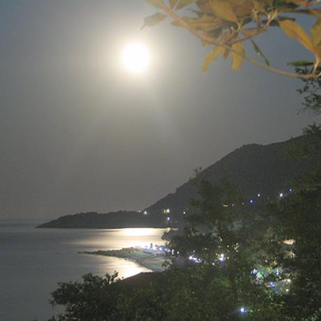 Fool moon over Agios Ioannis, AGIOS IOANNIS PILION (Port) ZAGORA-MOURESI