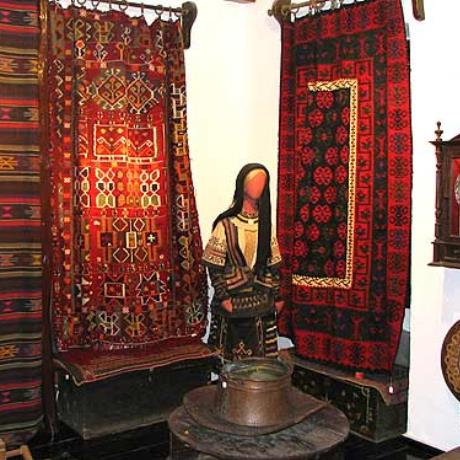 Exhibition of traditional weaved clothes, SKIATHOS (Small town) NORTH SPORADES