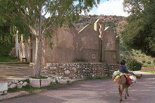 Agios Ioannis, the triple-aisled church from the second Byzantine period, Kroustas KROUSTAS (Village) AGIOS NIKOLAOS