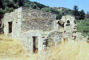 A ruin near Agia Paraskevi Church in Topolia TOPOLIA (Village) MYTHIMNA