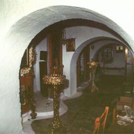 One of the four aisles of the church in Pervolia, PERIVOLIA (Village) THERISSOS