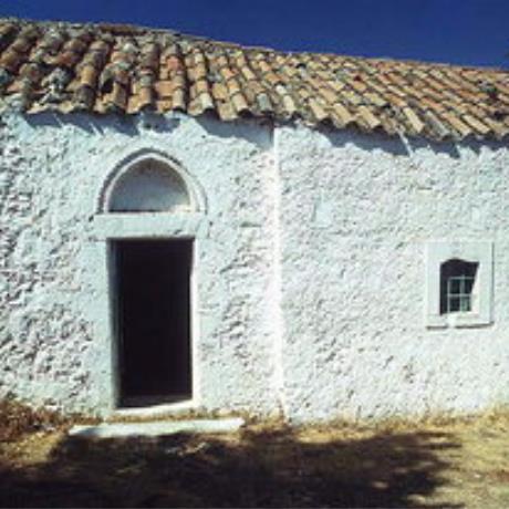 A church in the old monastery, Moni Assomaton, MONI ASSOMATON (Monastery) SYVRITO