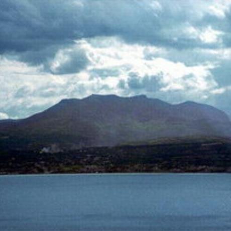 Mount Youktas and the profile of Zeus, VATHYPETRO (Settlement) HERAKLIO