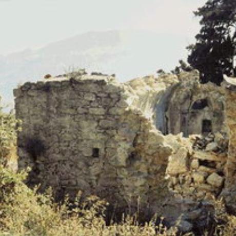 The Byzantine church of Sotiras Christos, Kaloidena Monastery, ANO MEROS (Village) SYVRITO