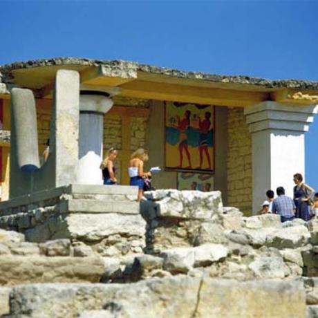 Knossos, the palace, KNOSSOS (Minoan settlement) CRETE