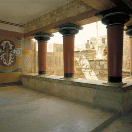 The Palace of Knossos , KNOSSOS (Minoan settlement) CRETE