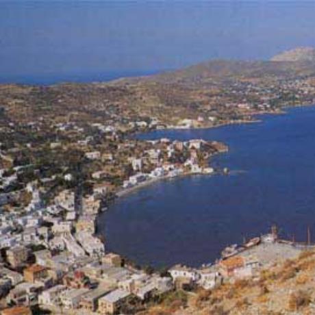 Leros, view of the port , LEROS (Port) DODEKANISSOS