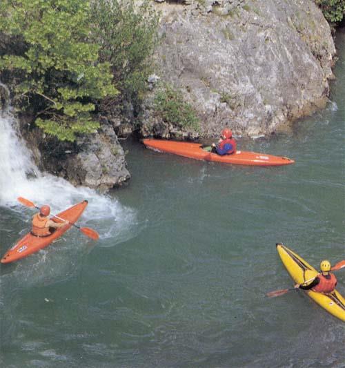 Kayaking in the Voidomatis river  VOIDOMATIS (River) KONITSA