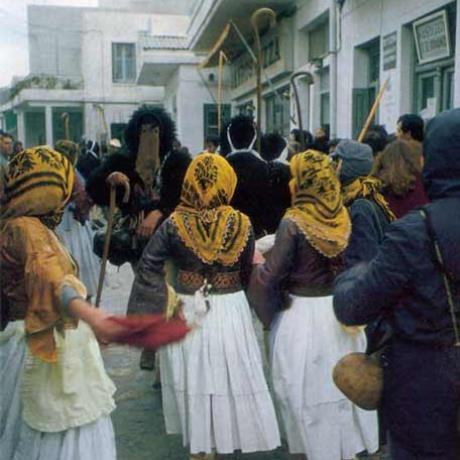 Carnival on Skiros, the Goat Dance , SKYROS (Small town) SKYROS