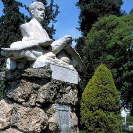 Park of Larissa, The bust of Kostas Krystalis, LARISSA (Town) THESSALIA
