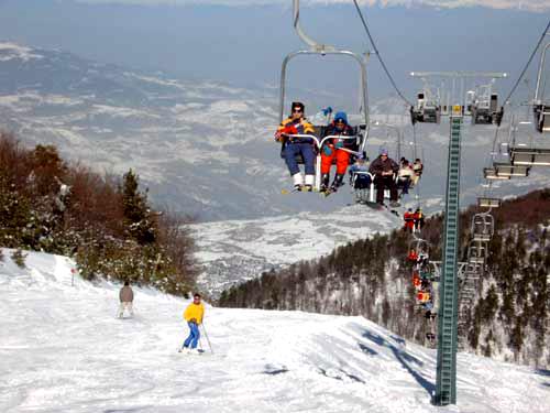 Elatochori, a view from the lifts ELATOCHORI (Ski centre) PIERIA