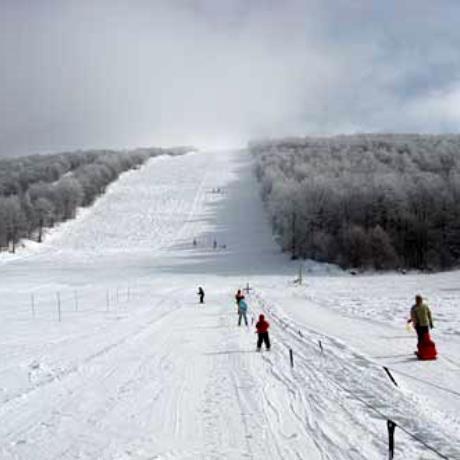 Vitsi, a slope at the ski centre, VITSI (Ski centre) KASTORIA