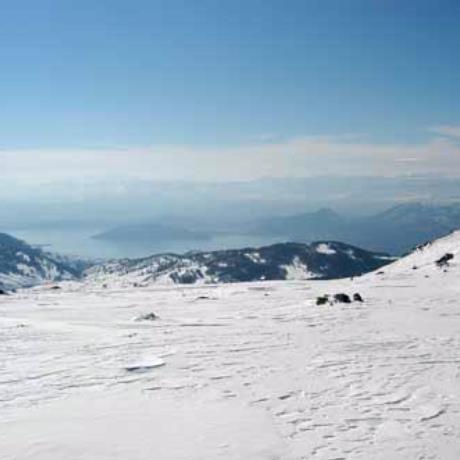 Vitsi, Kastoria lake as seen from the slopes of the ski center, VITSI (Ski centre) KASTORIA
