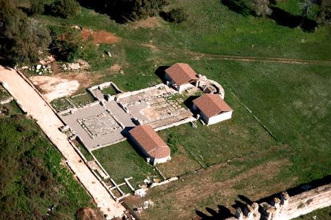 Basilica A (of Doumetios) NIKOPOLIS (Archaeological site) EPIRUS