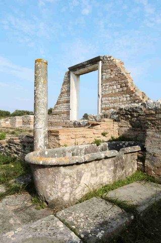 Basilica B (of Alkison) NIKOPOLIS (Archaeological site) EPIRUS