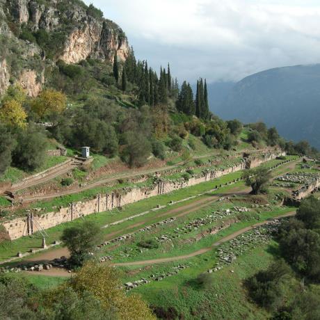 Gymnasium of Delphi, DELFI (Ancient sanctuary) FOKIDA