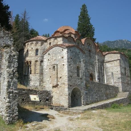Church of Odigitria (Afentiko) at Mystras, 14th century, MYSTRAS (Byzantine settlement) PELOPONNISOS