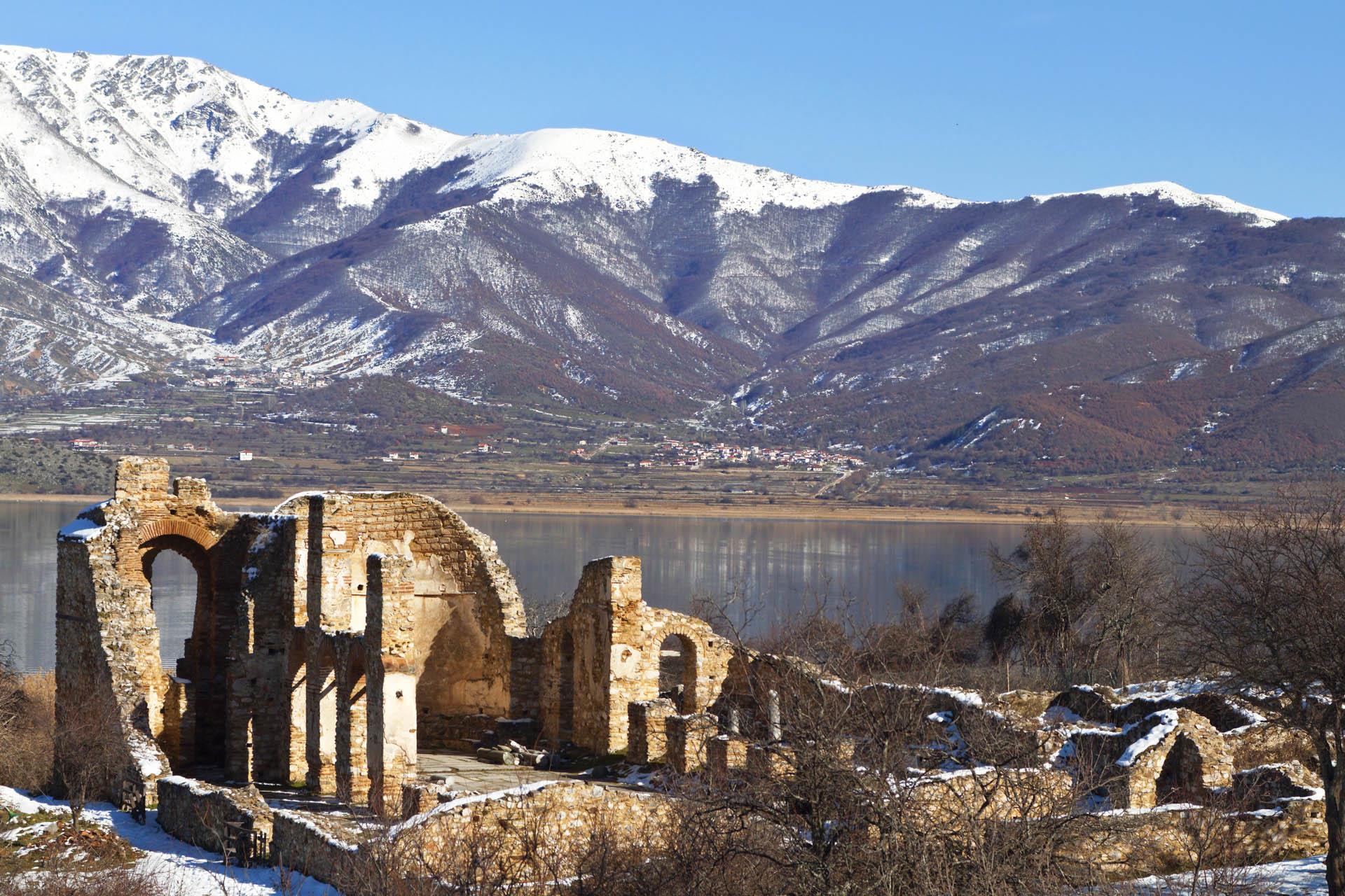 Basilica of St. Achilleios at Lake Prespa AGIOS ACHILIOS (Small island) PRESPES