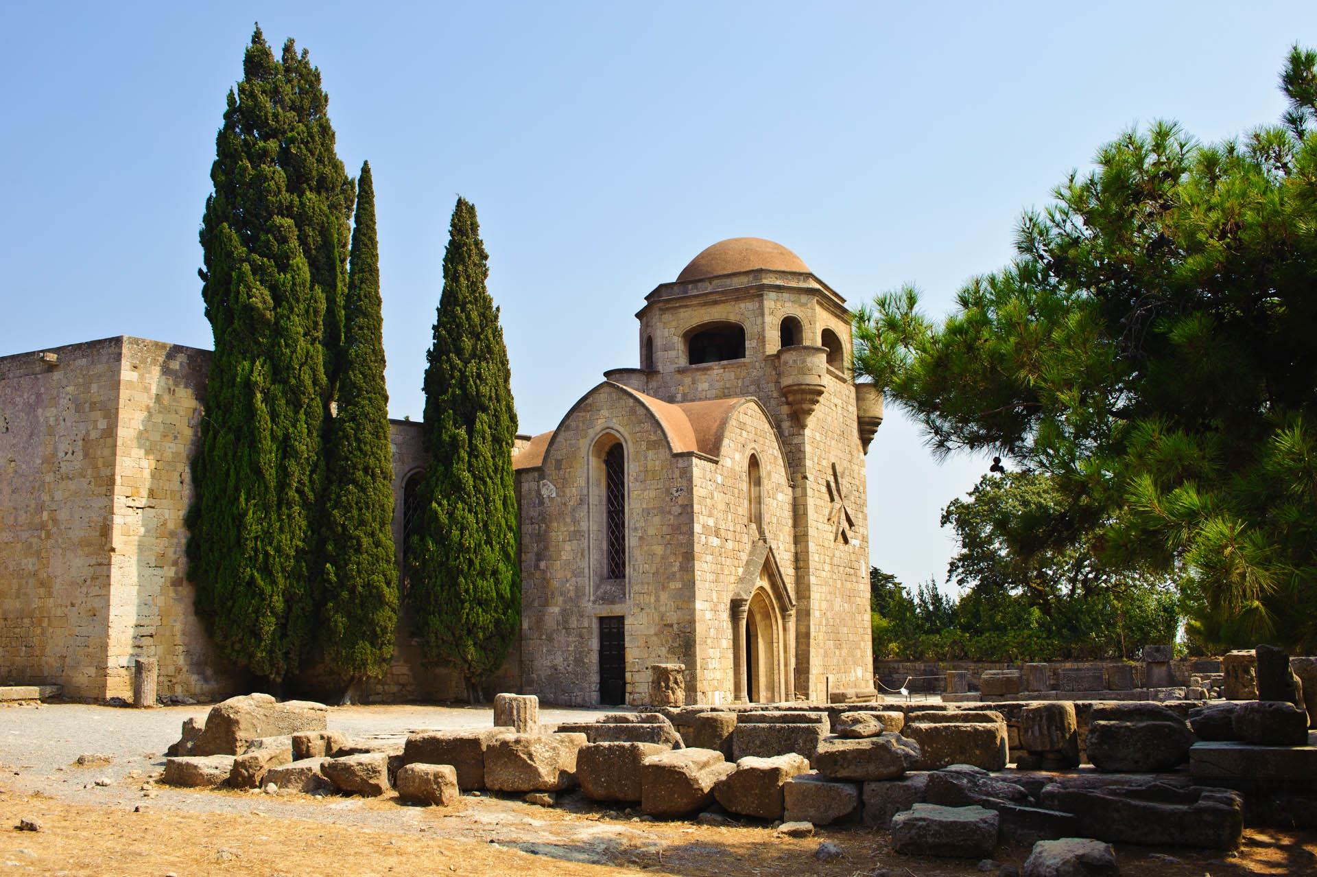 Monastery of Filerimos IALYSSOS (Small town) RHODES