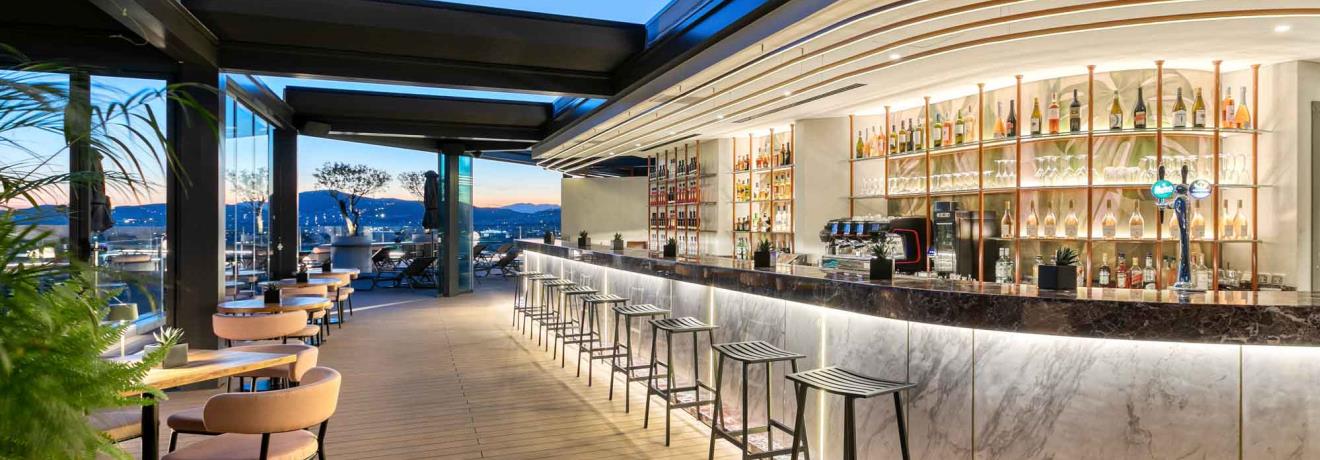 Rooftop Pool Bar